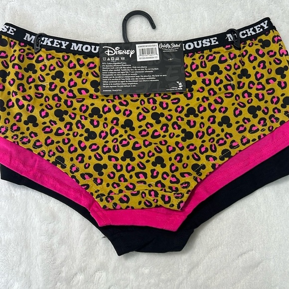 Disney Mickey Mouse 3-Pack Hipster Shorties / Underwear — Size L — NWT - Picture 5 of 5